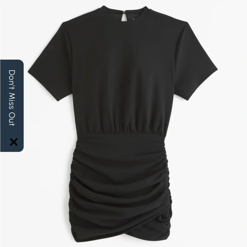 Abercrombie & Fitch Ruched Knit Mini Dress - Picture 5 of 11